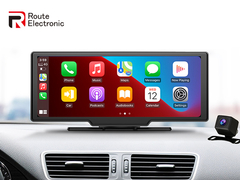 Tragbare Navigation des Autoschlag-Nockens DVR 10.26inch für Auto und LKW stützen Vorder- und Rückseite die Doppel Kamera