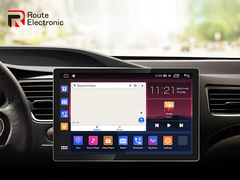 Universal- Auto Stereo-klarer QLED Schirm Androids 12.95inch HD ultra mit 4G DSP drahtloses Carplay und A