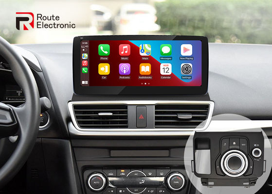 Steuerknüppel-Android-Autoradio-Stereoanlage, Octa-Kern-Android-Kopfeinheit passend für MAZDA 3