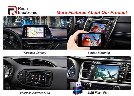 Toyota Universal Metal Car Video Interface unterstützt Original-Rückfahrkamera Bluetooth