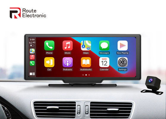 Kapazitiver Touchscreen-Auto-Dashcam-DVR mit 2,5K-Frontkamera und 1080P-Rückfahrkamera