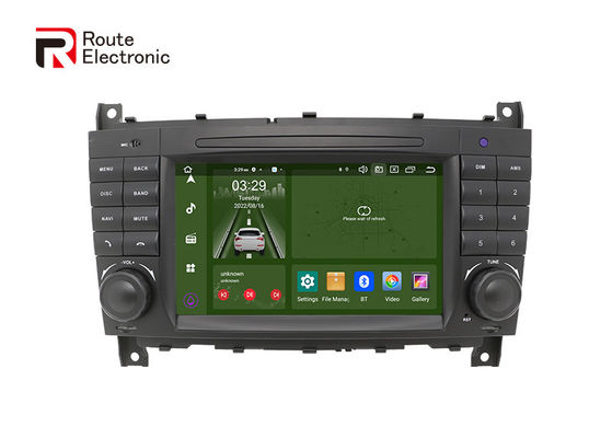 Benz W203 OEM Android Car Audio 2 DIN mit LCD 7&quot; 1024×600 Bildschirm