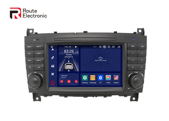 Benz W203 OEM Android Car Audio 2 DIN mit LCD 7&quot; 1024×600 Bildschirm