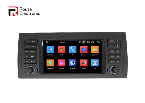 Doppel-Din-Android-Auto-Multimedia-Player, 7 Zoll, mehrsprachig, passend für BMW E39
