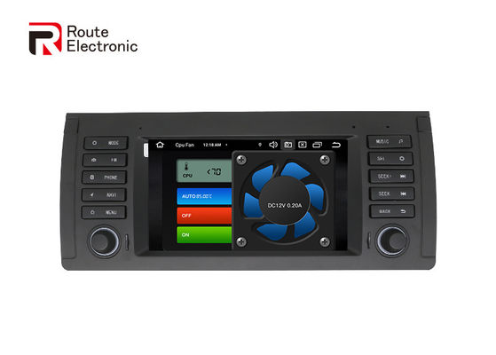 Doppel-Din-Android-Auto-Multimedia-Player, 7 Zoll, mehrsprachig, passend für BMW E39