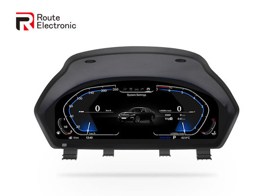 12,3-Zoll-Digital-Armaturenbrett-Tachometer, mehrsprachig, passend für BMW F30