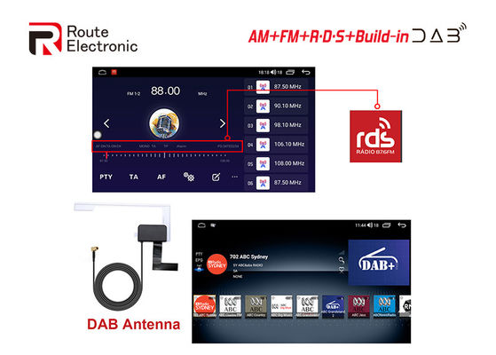 10,1 Zoll-drehbare Auto-Stereolithographie, Selbstmultimedia-Spieler mit Schirm QLED 1280×720
