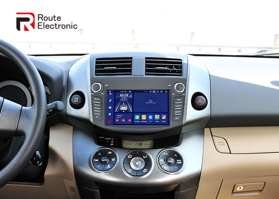 Toyota Rav4 Octa Core Android Auto Audio mit Schaltflächen unterstützt Carplay