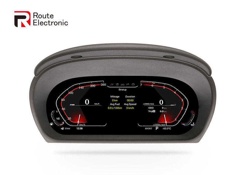 12,3-Zoll-Digital-Dash-Cluster, LCD-Instrumentencluster, passend für BMW 3er E90 E92 E93