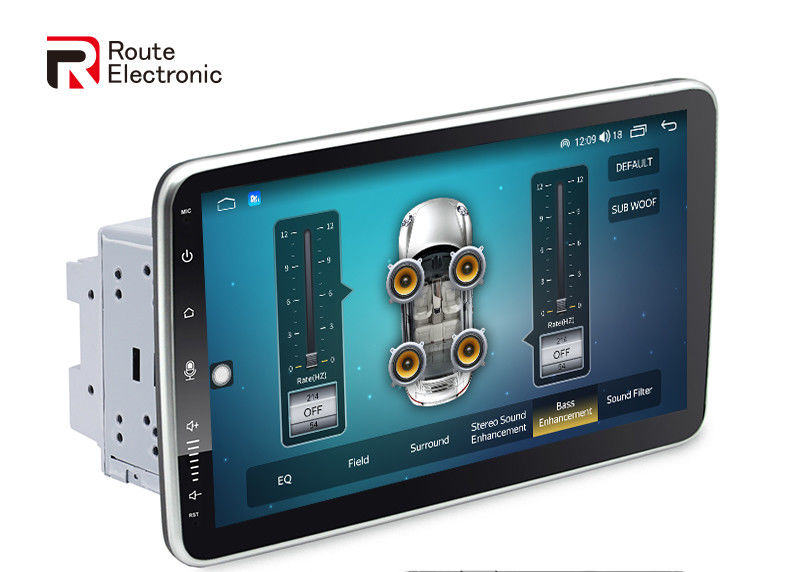 GPS RDS DAP 10,1 Zoll Android Autoradio 2,4 GHz 5 GHz WLAN-Band