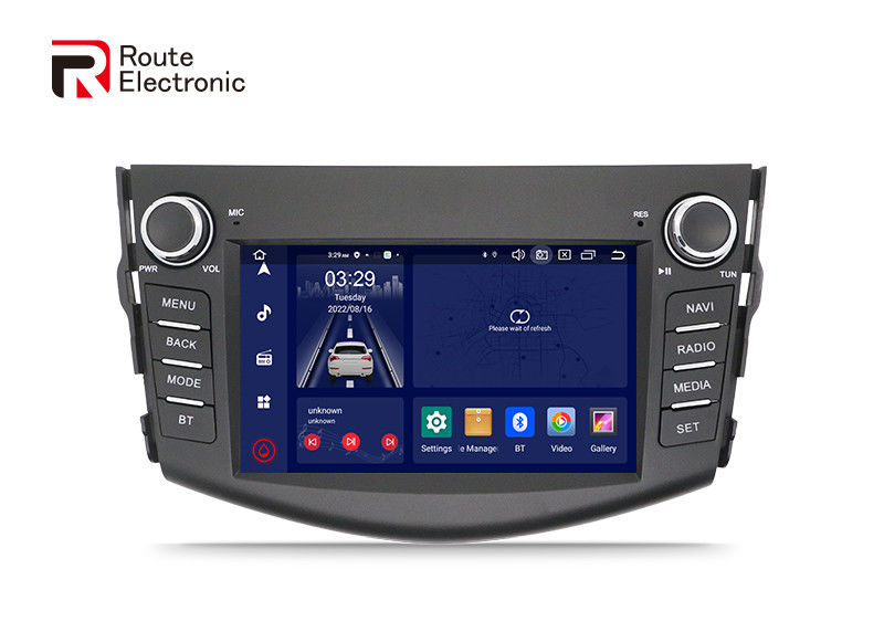 Toyota RAV4 OEM-Fahrzeugradio mit 4G-DSP-Wireless-Carplay 360-Bird-View-Kamera
