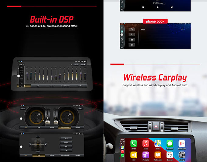 Universal Car Stereo Android 12.3inch Car Radio Support Voice Control And Multiple Languages​